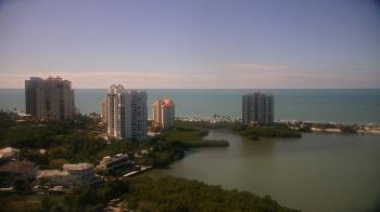 Weather camera view of Naples Grande Beach Resort.