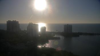 Weather camera view of Naples Grande Beach Resort.
