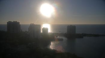 Weather camera view of Naples Grande Beach Resort.