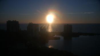 Weather camera view of Naples Grande Beach Resort.