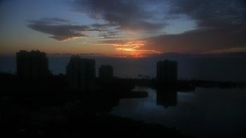 Weather camera view of Naples Grande Beach Resort.