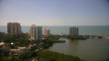 Weather camera view of Naples Grande Beach Resort.
