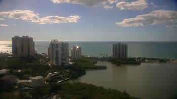 Weather camera view of Naples Grande Beach Resort.