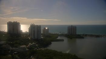 Weather camera view of Naples Grande Beach Resort.