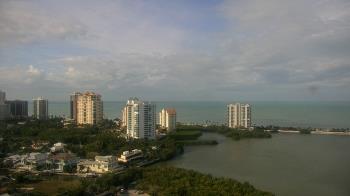 Weather camera view of Naples Grande Beach Resort.