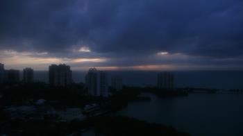 Weather camera view of Naples Grande Beach Resort.