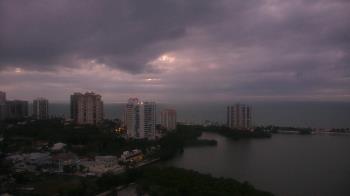 Weather camera view of Naples Grande Beach Resort.