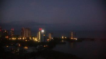 Weather camera view of Naples Grande Beach Resort.