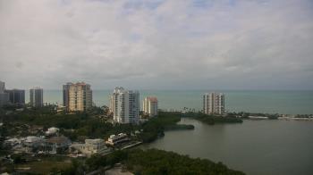 Weather camera view of Naples Grande Beach Resort.