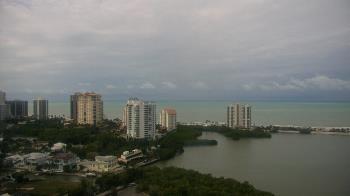 Weather camera view of Naples Grande Beach Resort.