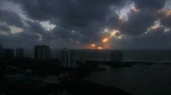 Weather camera view of Naples Grande Beach Resort.