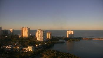 Weather camera view of Naples Grande Beach Resort.