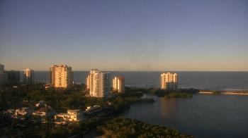 Weather camera view of Naples Grande Beach Resort.