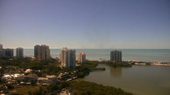 Weather camera view of Naples Grande Beach Resort.