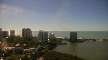 Weather camera view of Naples Grande Beach Resort.