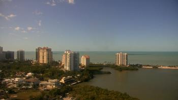 Weather camera view of Naples Grande Beach Resort.