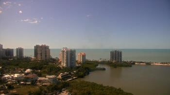 Weather camera view of Naples Grande Beach Resort.