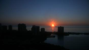 Weather camera view of Naples Grande Beach Resort.