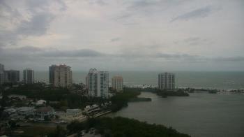 Weather camera view of Naples Grande Beach Resort.