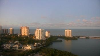 Weather camera view of Naples Grande Beach Resort.