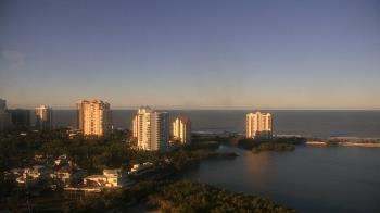 Weather camera view of Naples Grande Beach Resort.