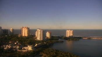 Weather camera view of Naples Grande Beach Resort.