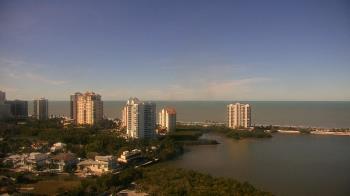 Weather camera view of Naples Grande Beach Resort.