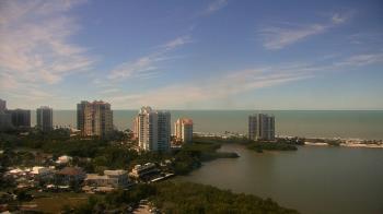 Weather camera view of Naples Grande Beach Resort.