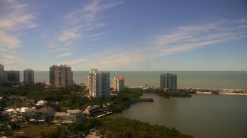 Weather camera view of Naples Grande Beach Resort.