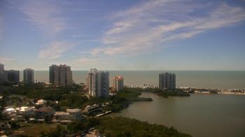 Weather camera view of Naples Grande Beach Resort.