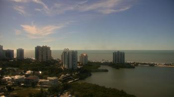 Weather camera view of Naples Grande Beach Resort.
