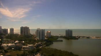 Weather camera view of Naples Grande Beach Resort.