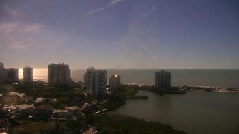 Weather camera view of Naples Grande Beach Resort.