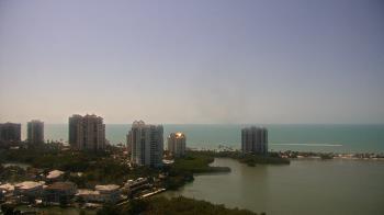 Weather camera view of Naples Grande Beach Resort.