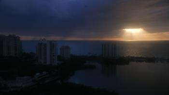 Weather camera view of Naples Grande Beach Resort.