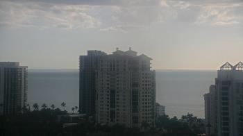 Weather camera view of Naples Grande Beach Resort.