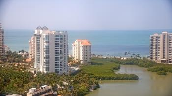 Weather camera view of Naples Grande Beach Resort.