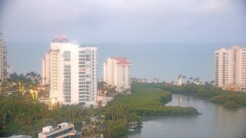 Weather camera view of Naples Grande Beach Resort.