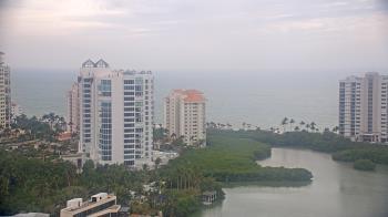 Weather camera view of Naples Grande Beach Resort.