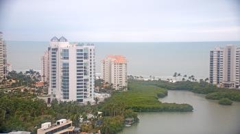 Weather camera view of Naples Grande Beach Resort.