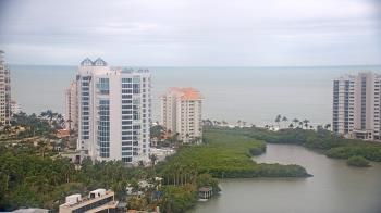 Weather camera view of Naples Grande Beach Resort.