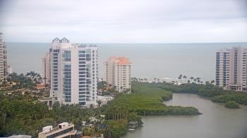 Weather camera view of Naples Grande Beach Resort.