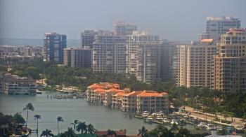 Weather camera view of Naples Grande Beach Resort.
