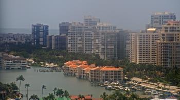 Weather camera view of Naples Grande Beach Resort.