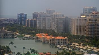 Weather camera view of Naples Grande Beach Resort.