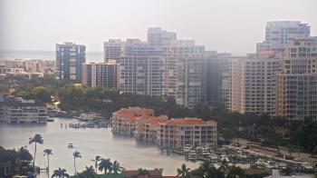 Weather camera view of Naples Grande Beach Resort.