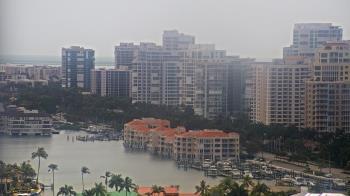 Weather camera view of Naples Grande Beach Resort.