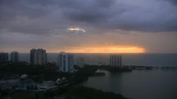 Weather camera view of Naples Grande Beach Resort.