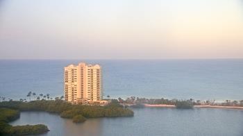 Weather camera view of Naples Grande Beach Resort.