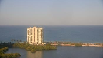 Weather camera view of Naples Grande Beach Resort.